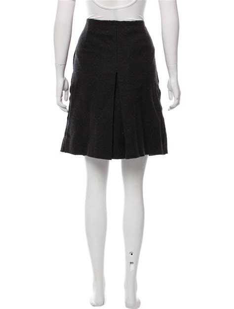 prada a line skirt|Prada skirts on sale.